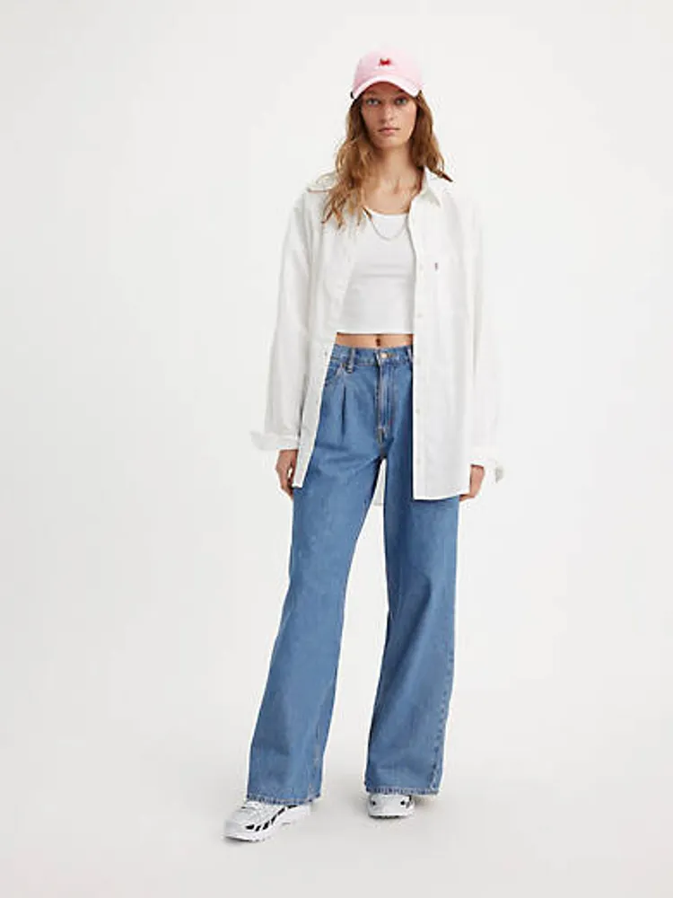 Baggy Dad Wide Leg Women's Jeans