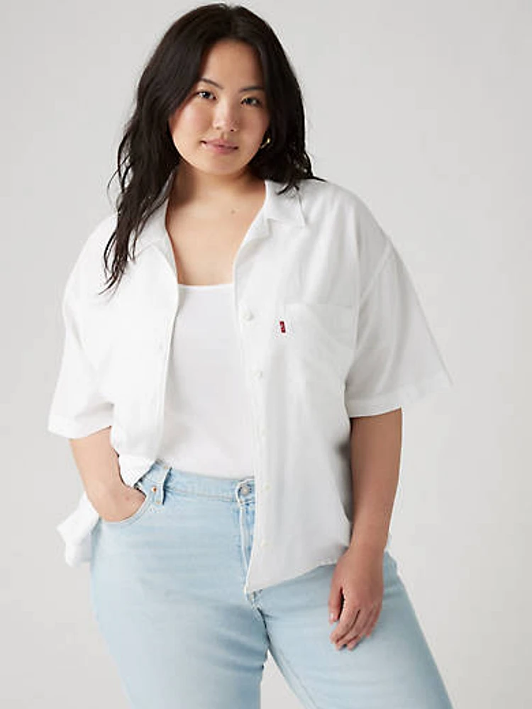 Joyce Resort Shirt (Plus Size)