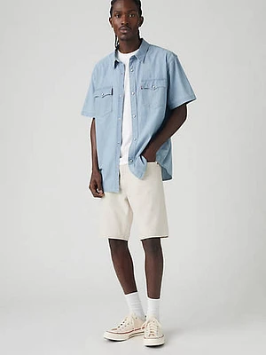 468 Stay Loose 9" Linen+ Denim Men's Shorts