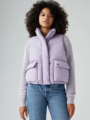 Western Bubble Puffer Vest