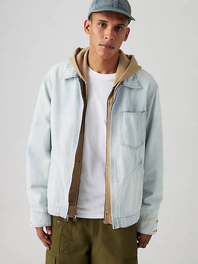 Lightweight Full-Zip Mechanics Jacket