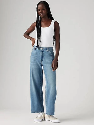 Baggy Carpenter Linen+ Denim Lightweight Women's Jeans