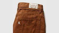 XL Baggy Straight Linen Blend Women's Pants