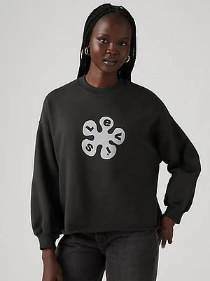 Graphic Leo Crewneck Sweatshirt