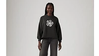 Graphic Leo Crewneck Sweatshirt