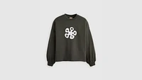 Graphic Leo Crewneck Sweatshirt