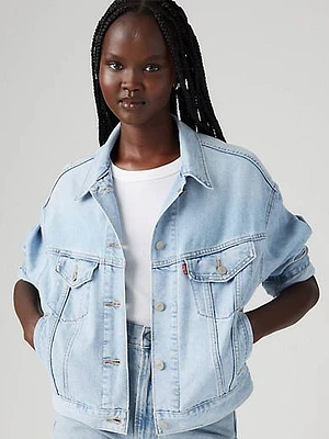 Shrunken '90s Lightweight Trucker Jacket