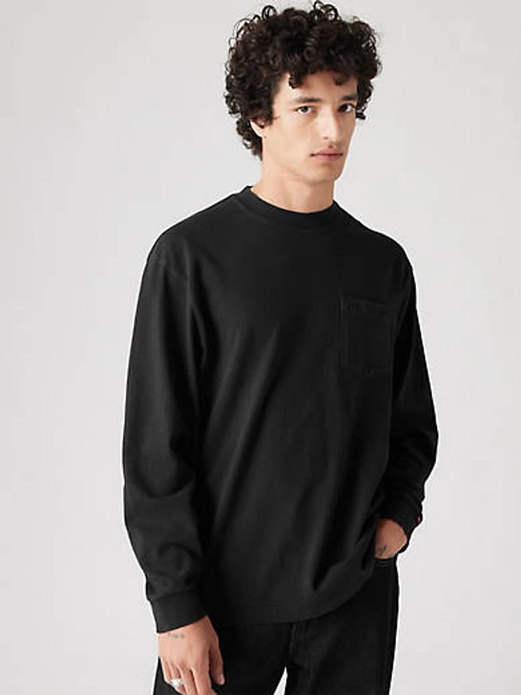 Long Sleeve Authentic Pocket T-Shirt