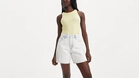 High Rise Baggy Women's Shorts