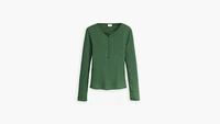 Dry Goods Vacationer Ribbed Henley