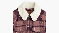 Shrunken '90s Flannel Jacket