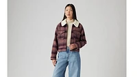 Shrunken '90s Flannel Jacket