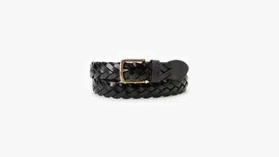 Leather Braid Belt