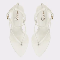 Abyfindley White/Bone Women's Strappy sandals | ALDO US