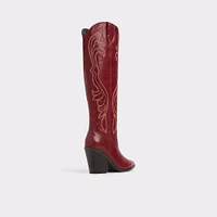 Alamo Medium Red Women's Tall Boots | ALDO Canada
