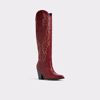 Alamo Medium Red Women's Tall Boots | ALDO Canada