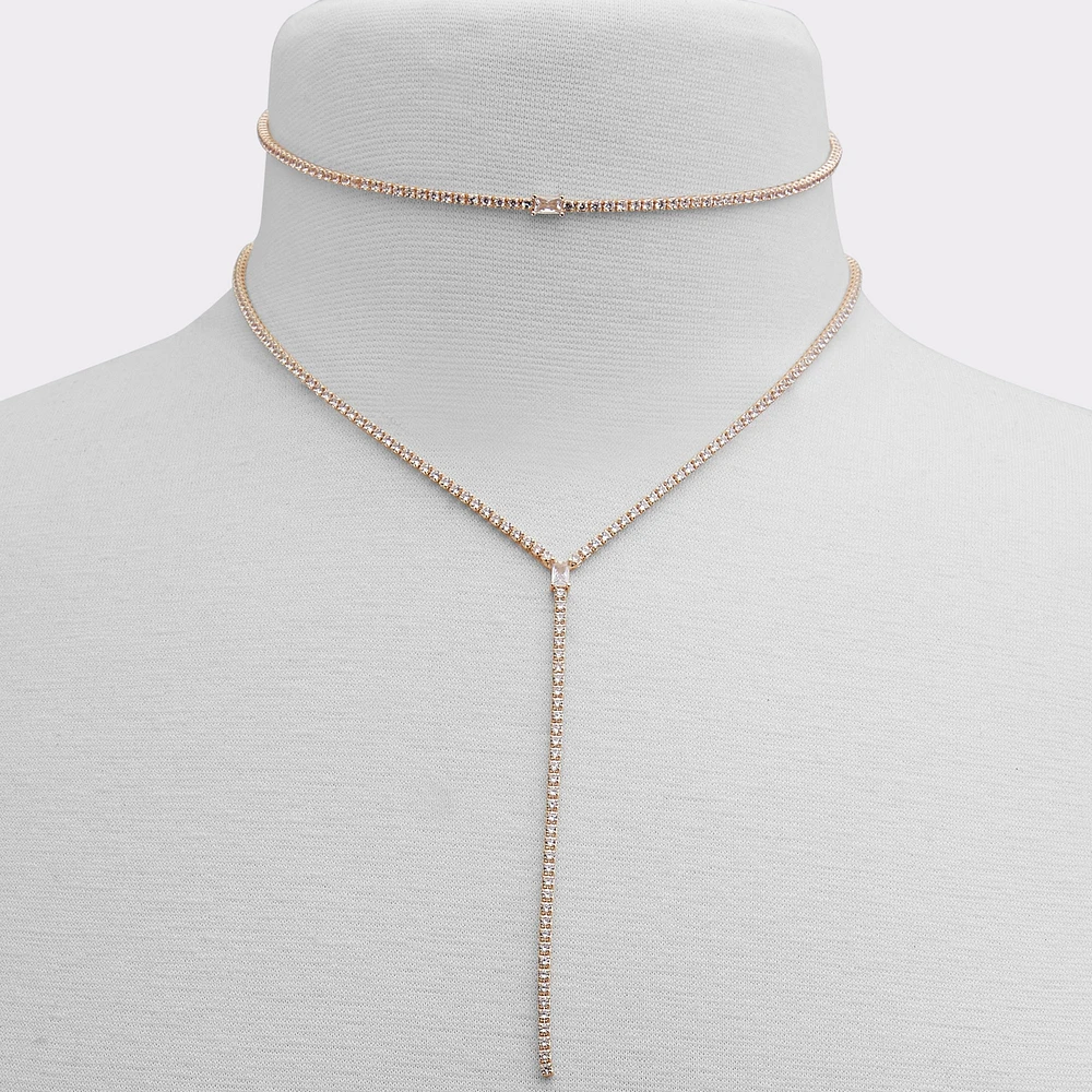 Alata Gold/Clear Multi Women's Necklaces | ALDO Canada
