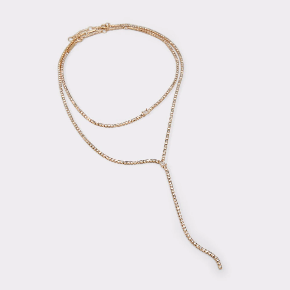 Alata Gold/Clear Multi Women's Necklaces | ALDO Canada