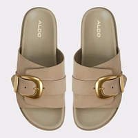 Alenana Other Green Women's Footbed sandals | ALDO Canada