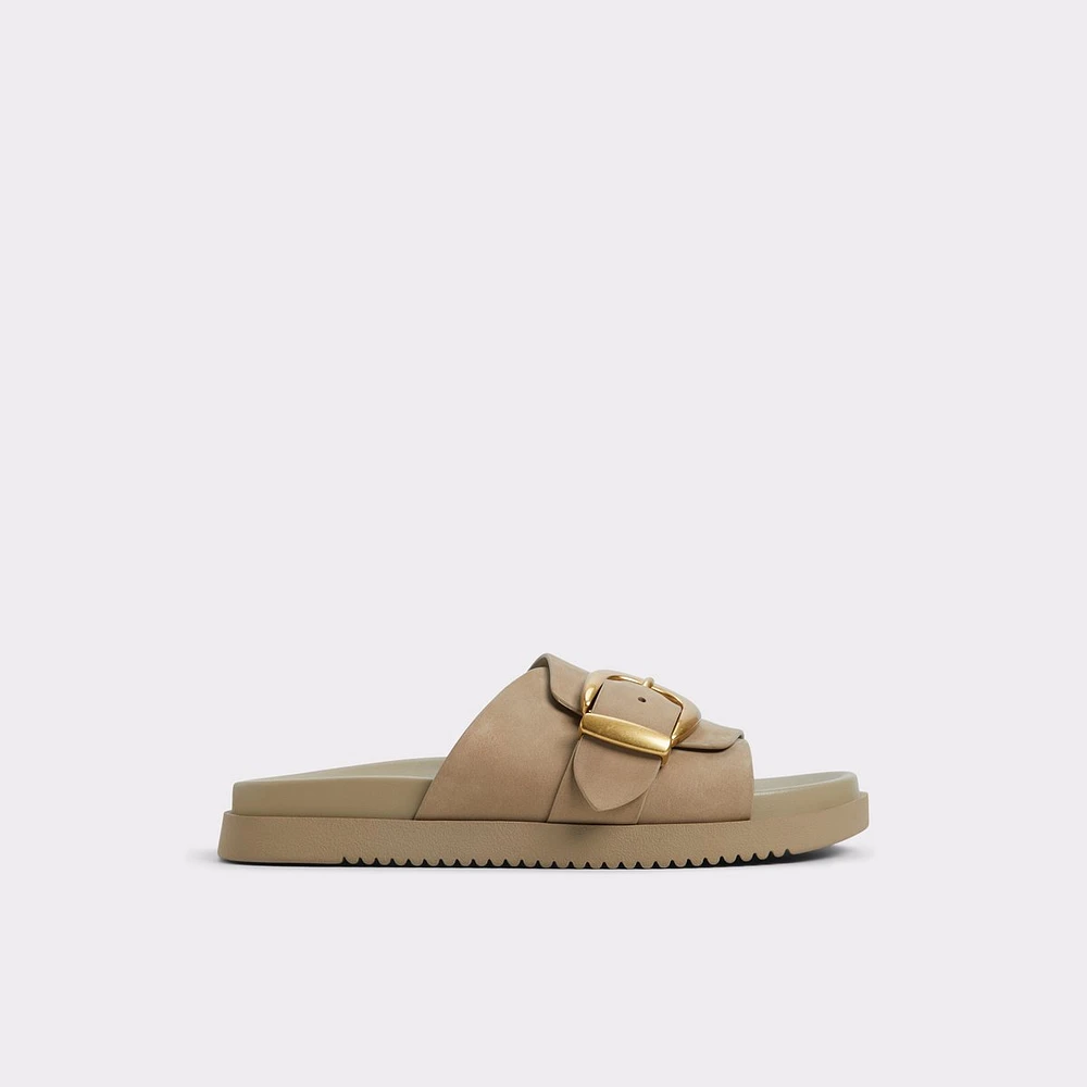Alenana Other Green Women's Footbed sandals | ALDO Canada