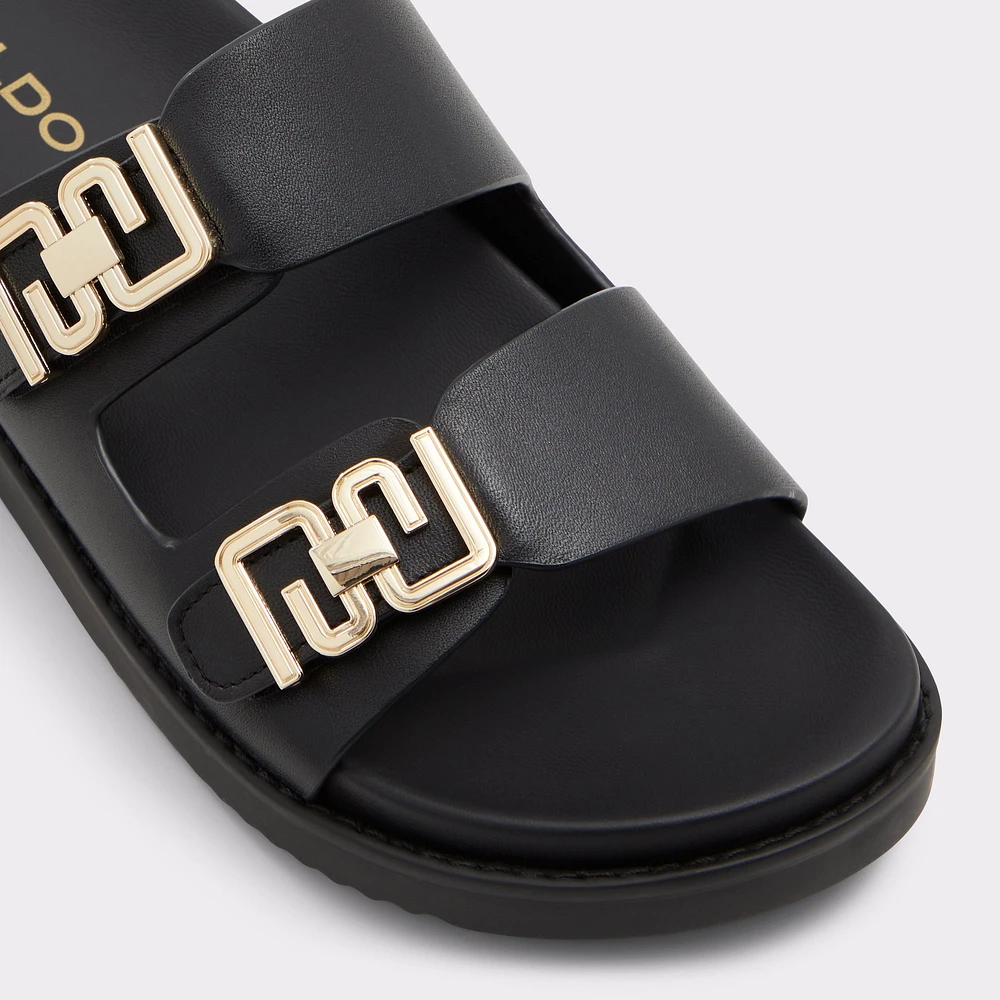 Alessie Noir Femmes Sandales a assise plantaire | ALDO Canada