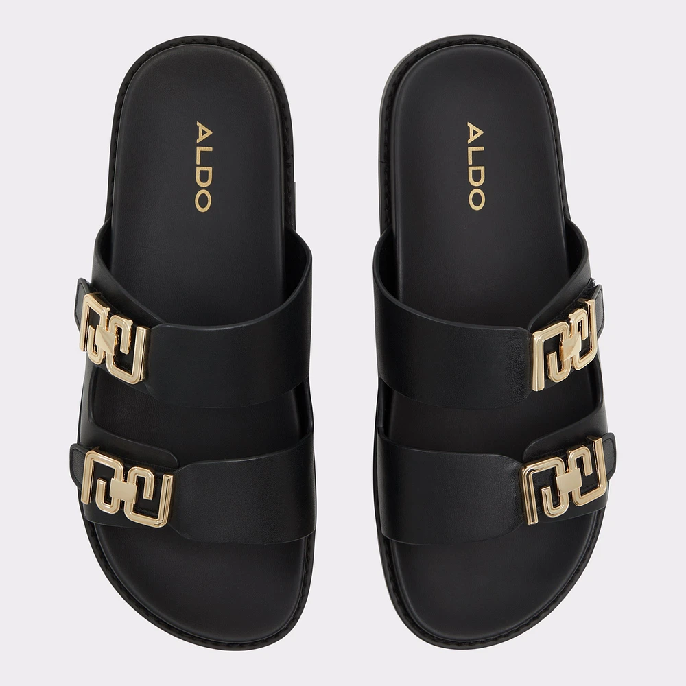 Alessie Noir Femmes Sandales a assise plantaire | ALDO Canada