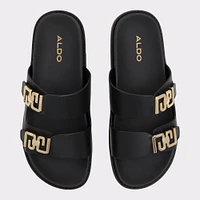 Alessie Black Women's Footbed sandals | ALDO Canada