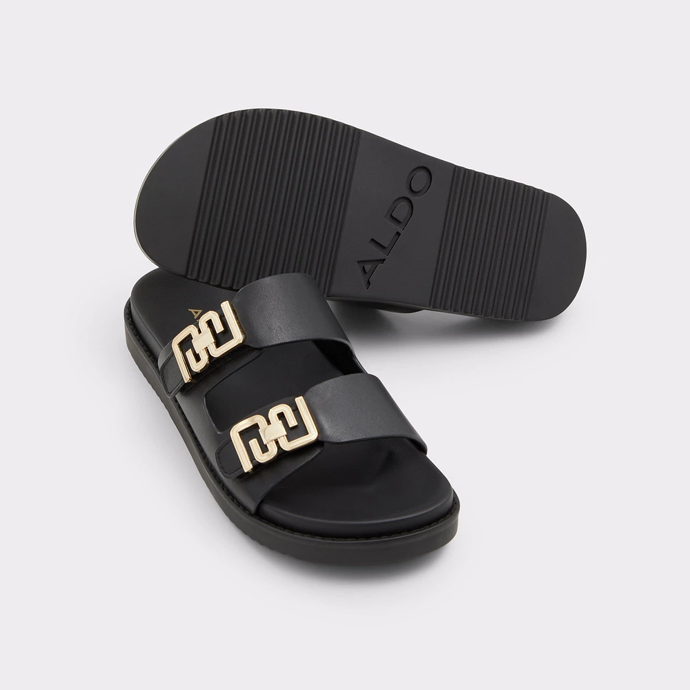 Alessie Noir Femmes Sandales a assise plantaire | ALDO Canada