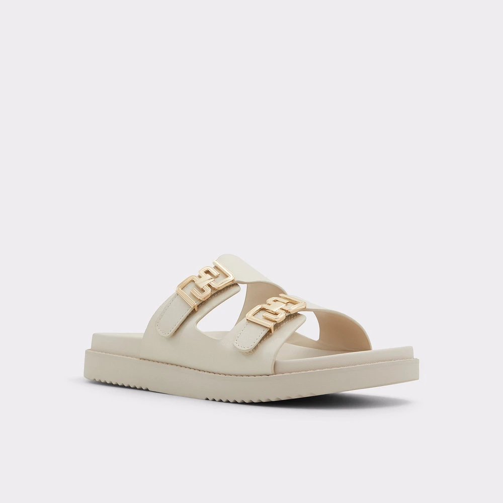 Alessie Autre Blanc Femmes Sandales a assise plantaire | ALDO Canada