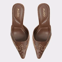 Amarilla Medium Brown Women's Mule slides | ALDO US