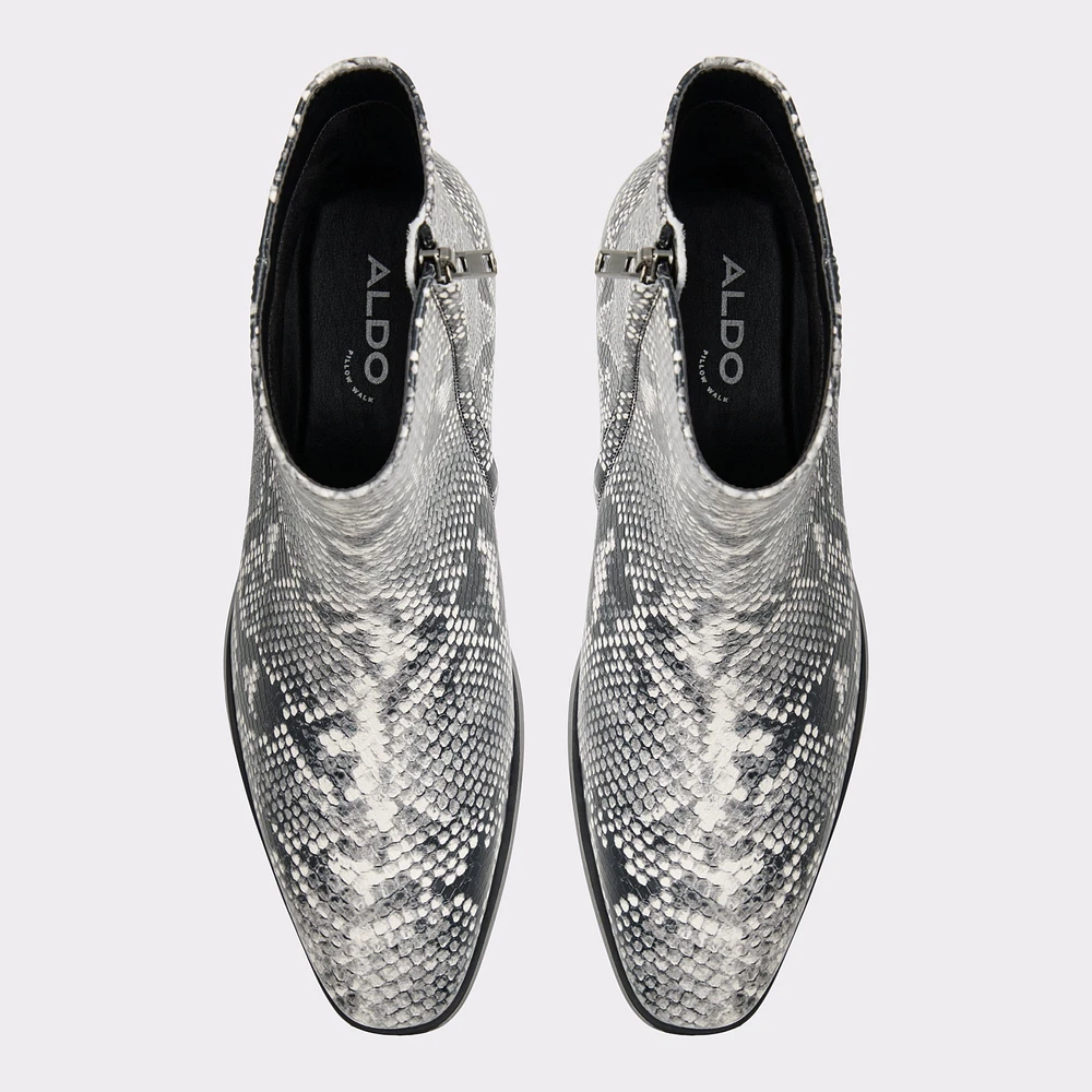 Amur Other Black Leather Snake Men's Dress boots | ALDO Canada