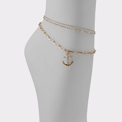 Anchored Gold Women's Anklets | ALDO Canada