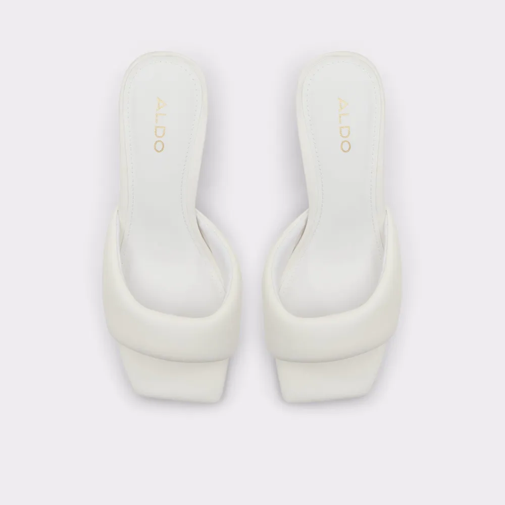 Aneka White Women's Mule slides | ALDO Canada