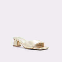 Aneka Gold Women's Heeled mules | ALDO Canada