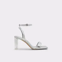 Aurorai Silver Women's Block heels | ALDO US