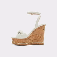 Barykin Open White Women's Wedges | ALDO US