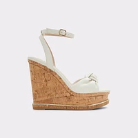 Barykin Open White Women's Wedges | ALDO US