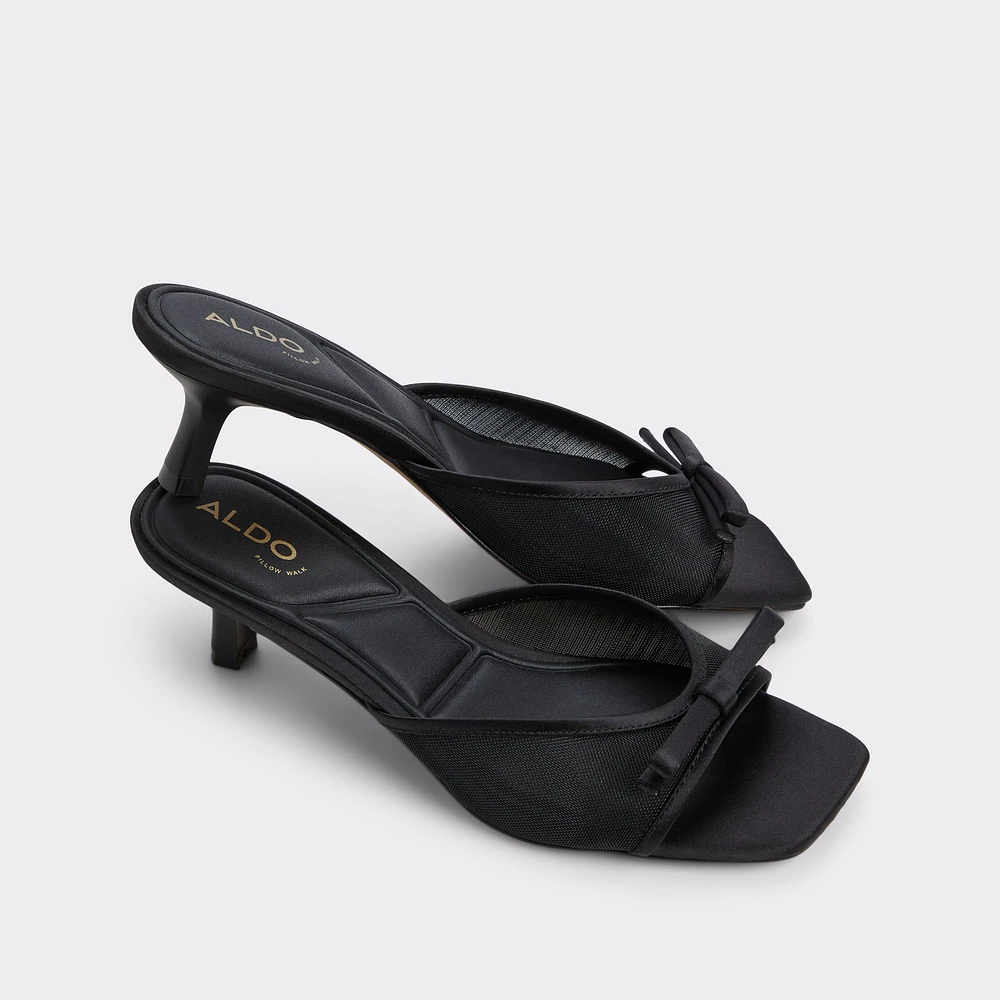 Begoniaa Black Women's Heeled mules | ALDO Canada
