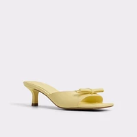 Belerose Light Yellow Women's Heeled mules | ALDO US