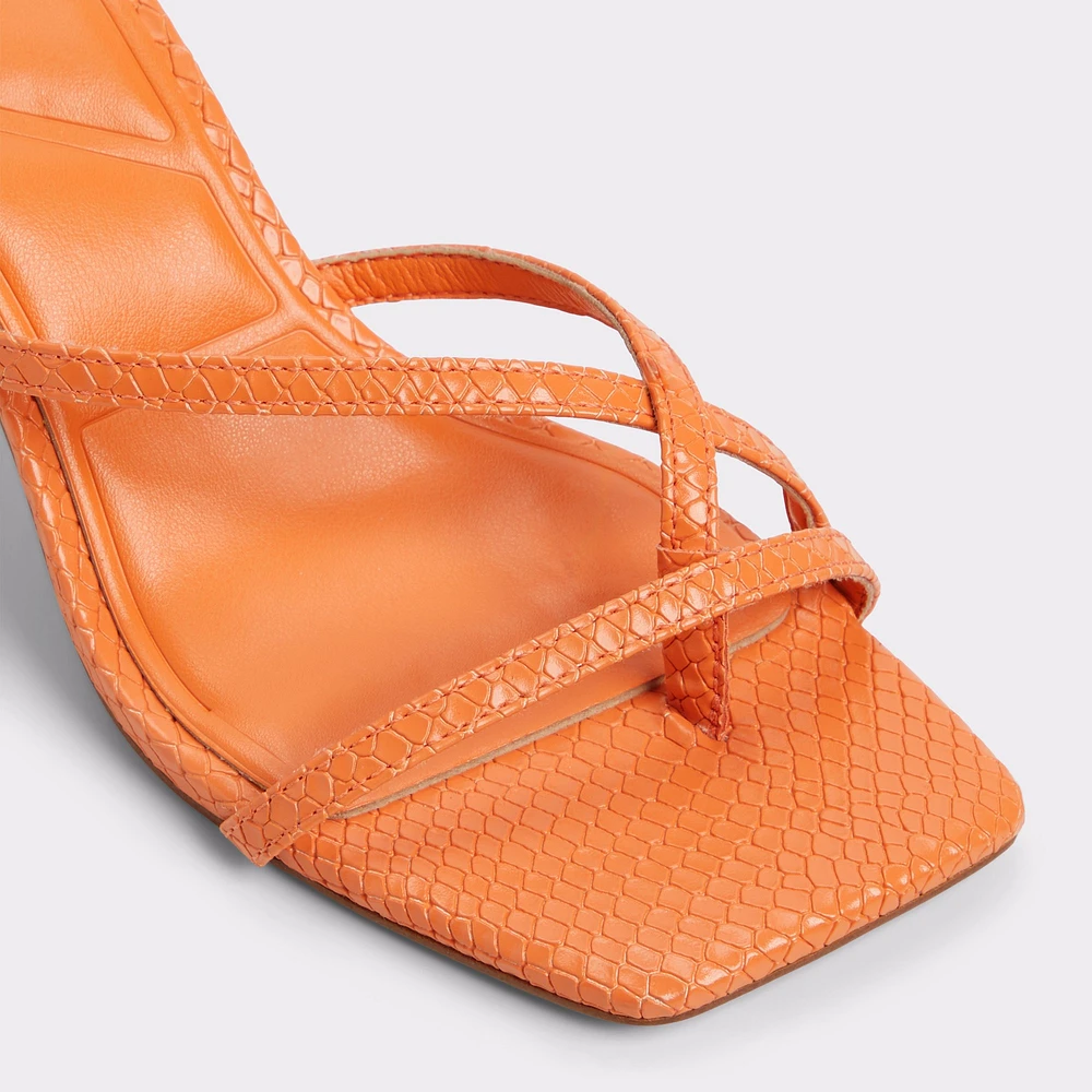 Calypsa Medium Orange Women's Heeled mules | ALDO Canada