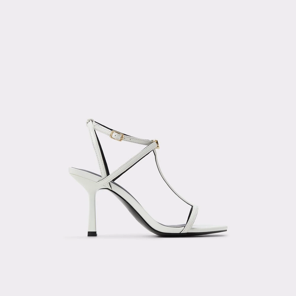 Cecille White Women's Strappy Heels | ALDO US