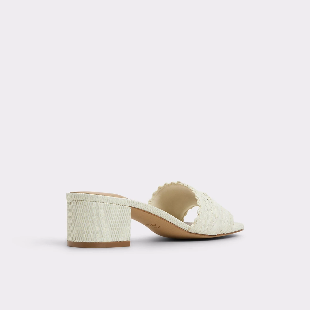 Claudina White/Bone Women's Block heels | ALDO US