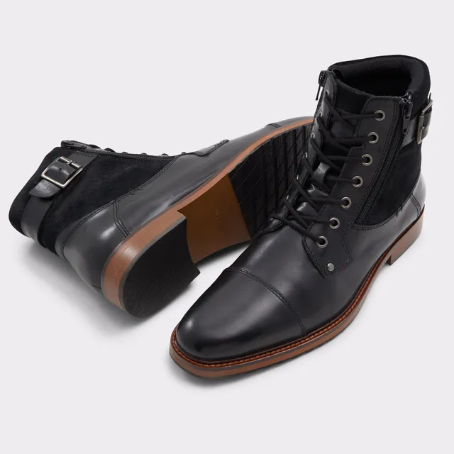Constantine Aldo Boots For Mens ALDO Constantine Black Men's Lace