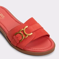 Dallaedar Medium Red Women's Flat Sandals | ALDO Canada