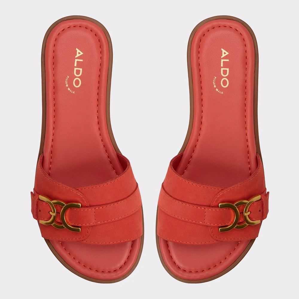 Dallaedar Medium Red Women's Flat Sandals | ALDO US