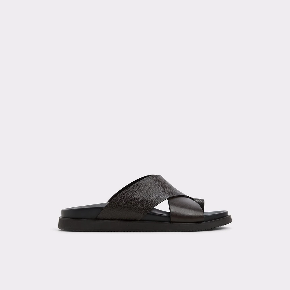 Darley Dark Brown Men's Sandals & Slides | ALDO US