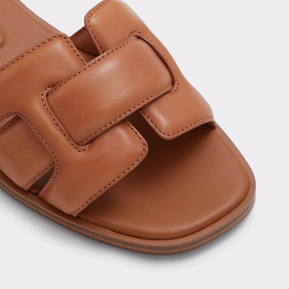 Elenaa Medium Brown Women's Flat Sandals | ALDO US