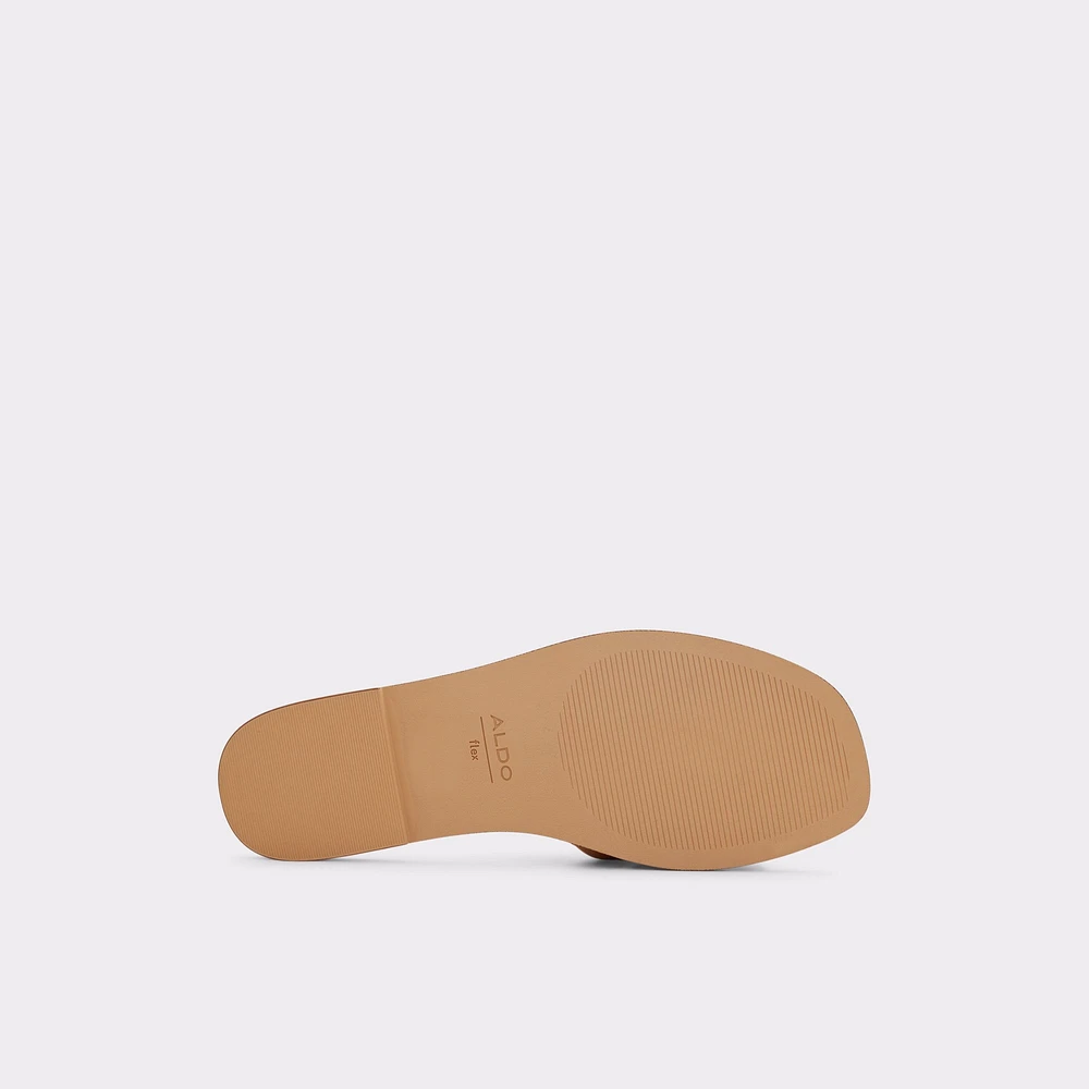 Elenaa Medium Brown Women's Flat Sandals | ALDO US