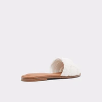 Elenaa White Multi Women's Flat Sandals | ALDO US