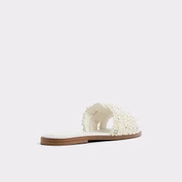 Eleny White Women's Flat Sandals | ALDO Canada